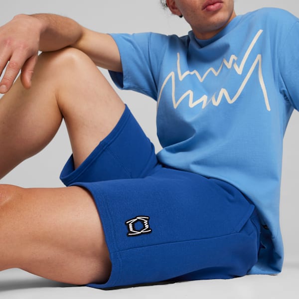 Shorts de Basketball Pivot, Cobalt Glaze, large-ARG