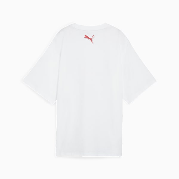Remera de Basket Game Love para mujer, PUMA White, large-ARG