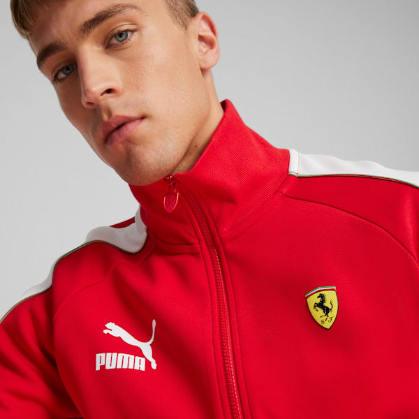 Chamarra para hombre Scuderia Ferrari Race Iconic T7 Motorsport, Rosso Corsa, large-MEX