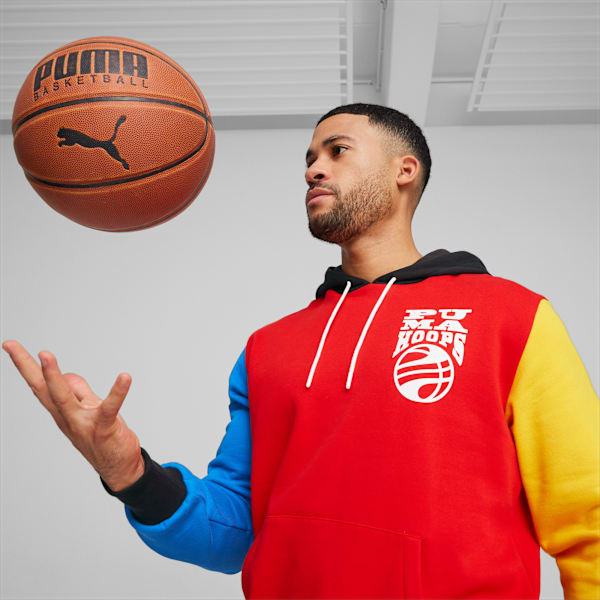 Posterize 2.0 Men's Basketball Hoodie, For All Time Red-PUMA Black, large-ZAF