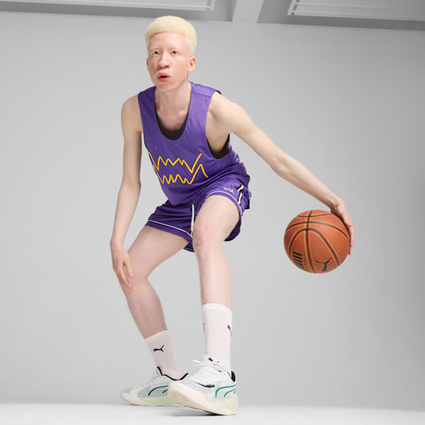 Shorts de basketball The Classics para hombre, Team Violet, large-ARG