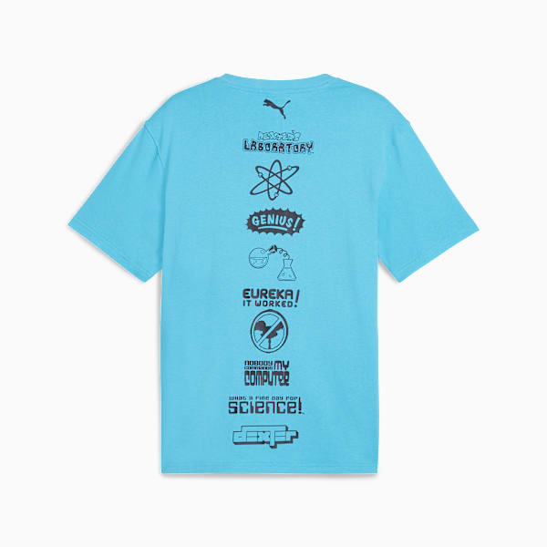 Camiseta de Basquete PUMA x O Laboratório de Dexter Masculina, Azul, large-BRA