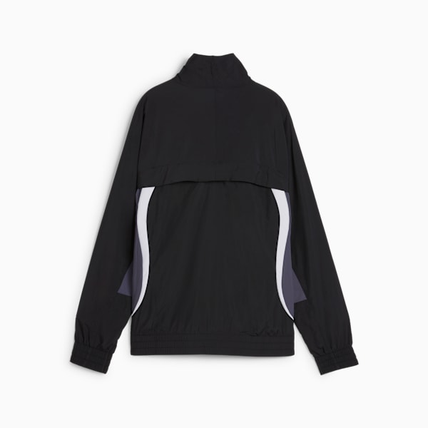 Sudadera CELLERATOR para mujer, PUMA Black-Galactic Gray, large-MEX