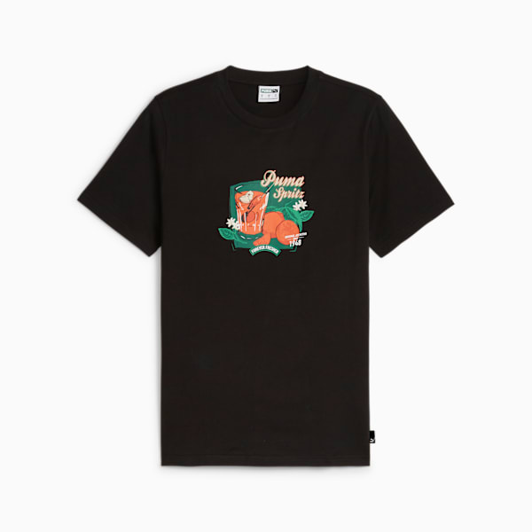 Playera para hombre GRAPHICS PUMA SPRITZ, PUMA Black, large-MEX