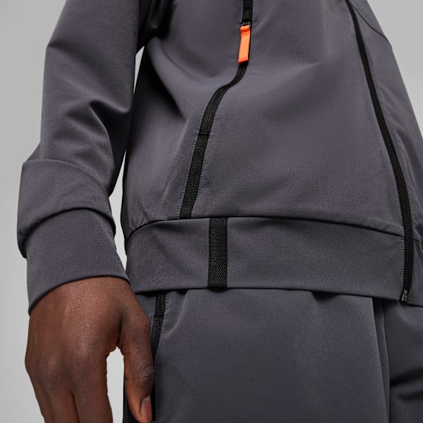 Campera deportiva PUMATECH para hombre, Galactic Gray-Redmazing, large-ARG