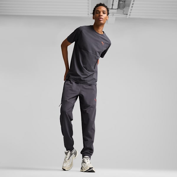 Jogging PUMATECH I para hombre, Galactic Gray-Redmazing, large-ARG
