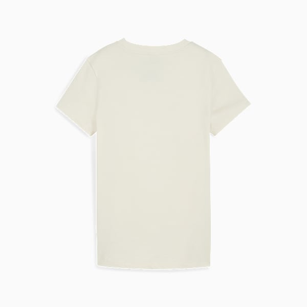 CLASSICS Shiny Logo Women's Tee, Alpine Snow, large-MEX
