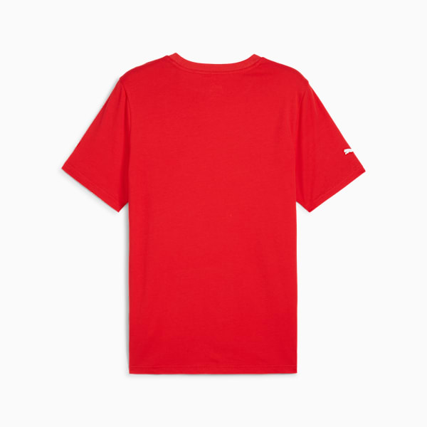 F1 ESS Men's Motorsport Logo Tee, Pop Red, large-MEX