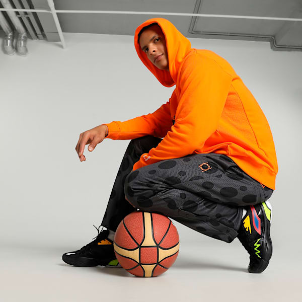 Pantalones HOOPS x Cheetos para hombre, PUMA Black, large-ARG