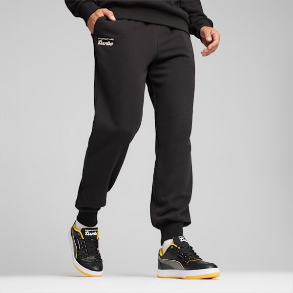 Pantalones de deportes de motor Porsche Legacy ESS para hombre, PUMA Black, large-ARG