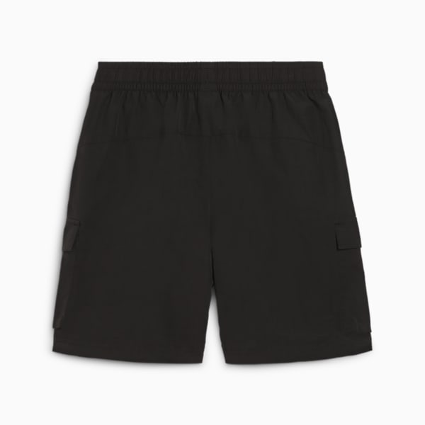 CLASSICS Youth Cargo Shorts, PUMA Black, large-MEX