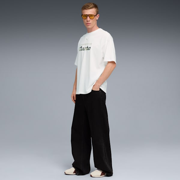 Porsche Legacy Statement Logo Tee, PUMA White, large-ZAF