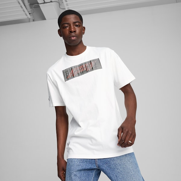 Remera F1® Graphic Logo para hombre, PUMA White, large-ARG