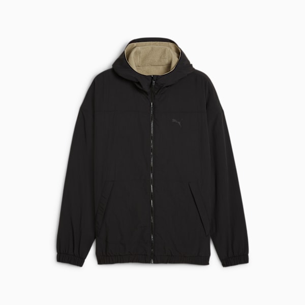 Campera rompeviento reversible para hombre, PUMA Black, large-ARG