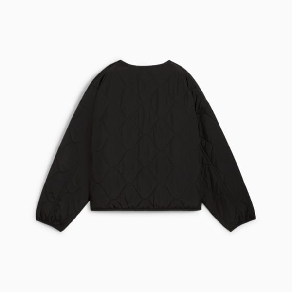 Campera con forro para mujer, PUMA Black, large-ARG