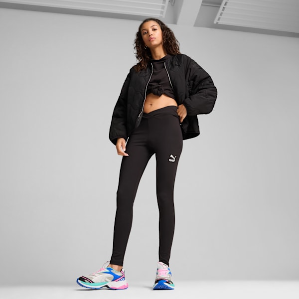 Campera con forro para mujer, PUMA Black, large-ARG