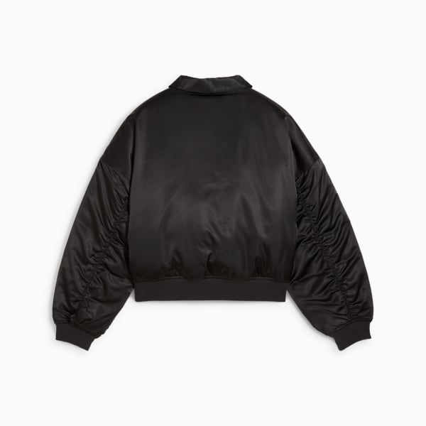 Chamarra aviador para mujer, PUMA Black, large-MEX