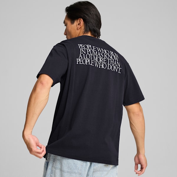 Remera GRAPHICS "Run In PUMAs" para hombre, New Navy, large-ARG