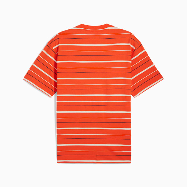 Remera rayada MMQ para hombre, Redmazing, large-ARG