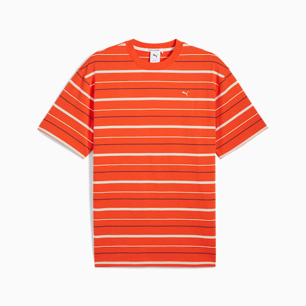 Remera rayada MMQ para hombre, Redmazing, large-ARG