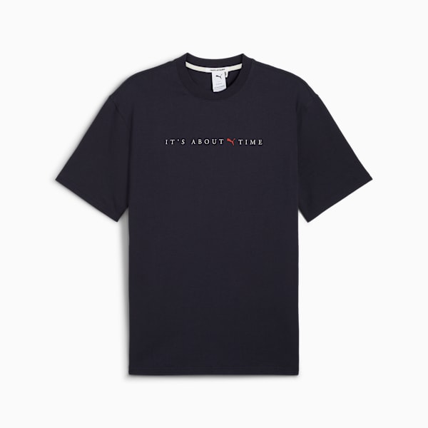 Remera estampada MMQ para hombre, New Navy, large-ARG