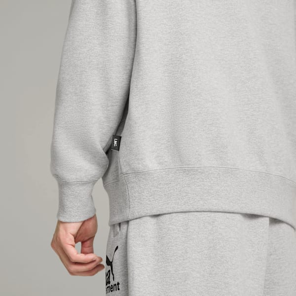 Buzo con capucha PUMA x LMC para hombre, Light Gray Heather, large-ARG