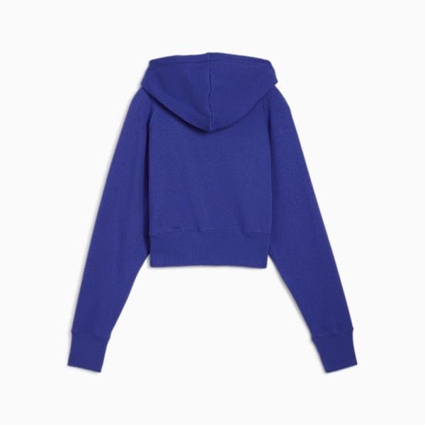 Buzo con capucha CLASSICS+ Relaxed para mujer, Lapis Lazuli, large-ARG