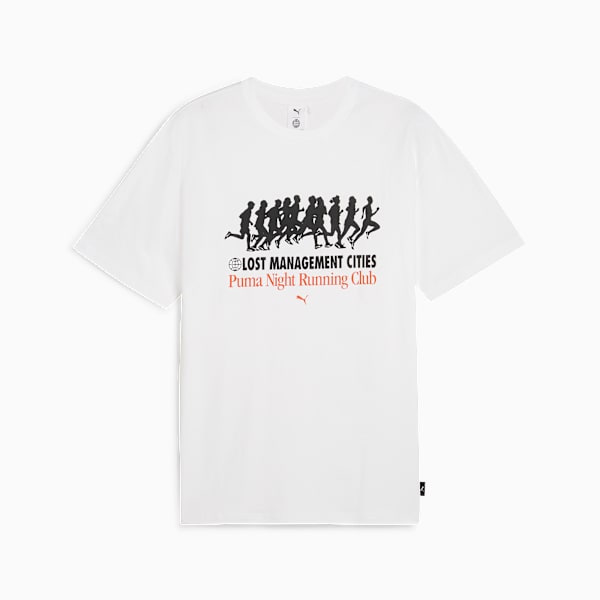 Remera PUMA x LMC Graphic para hombre, PUMA White, large-ARG