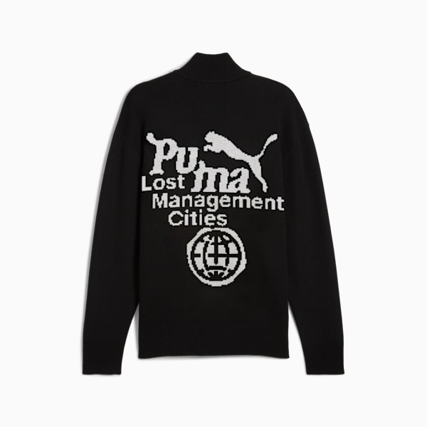 Campera PUMA x LMC con cremallera para hombre, PUMA Black, large-ARG