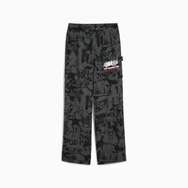 Pantalones PUMA x LMC con estampado integral para hombre, Shadow Gray, large-ARG