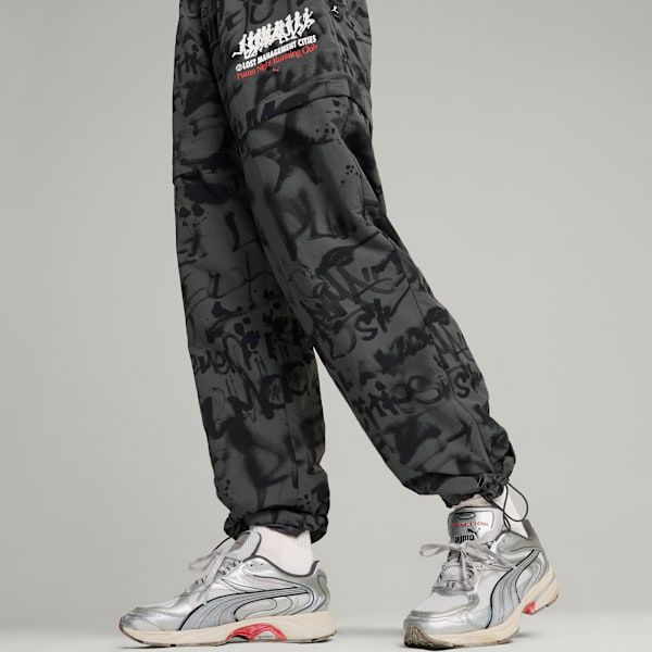Pantalones PUMA x LMC con estampado integral para hombre, Shadow Gray, large-ARG