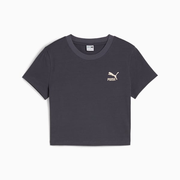 CLASSICS Baby Tee Women, Galactic Gray, large-MEX