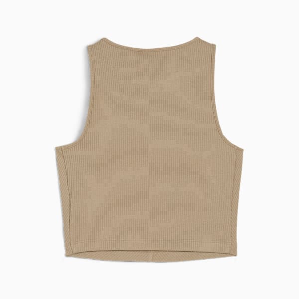 Top corto CLASSICS de canalé para mujer, Oak Branch, large-ARG