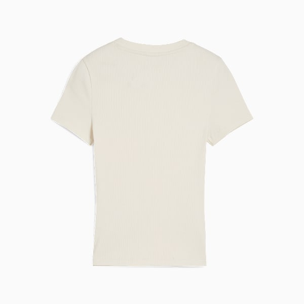 Playera Mujer CLASSICS Ribbed, Alpine Snow, large-MEX