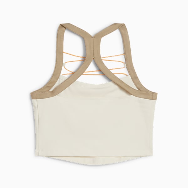 Crop top DARE TO para mujer, Alpine Snow, large-ARG