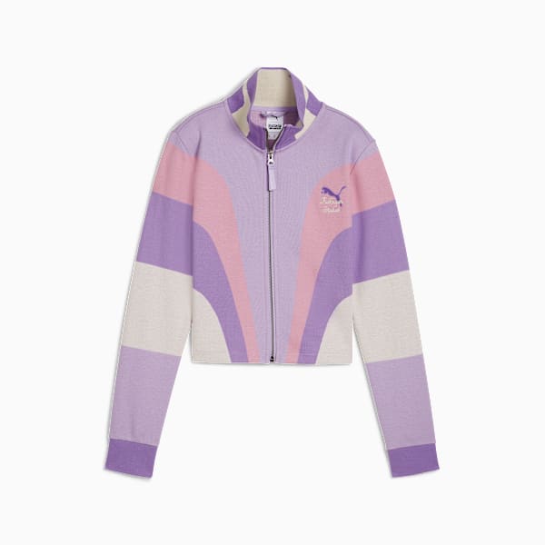 Top PUMA x KIDSUPER para mujer, Vivid Violet, large-ARG
