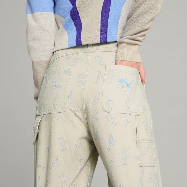 Pantalones PUMA x KIDSUPER para mujer, Desert Dust, large-ARG