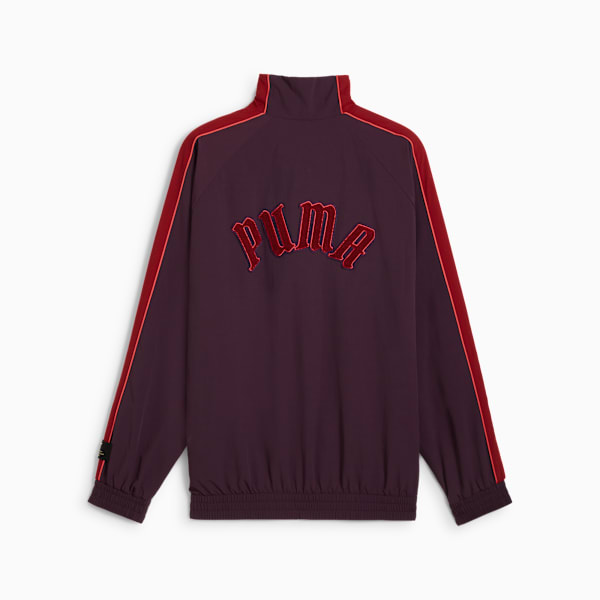 Campera deportiva PLAY LOUD T7 unisex, Midnight Plum, large-ARG