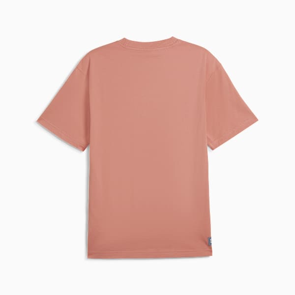 Camiseta gráfica CLUB DE COURSE unisex, Deeva Peach, large-MEX