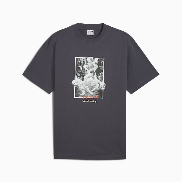 Camiseta CLUB DE COURSE Graphic unisex, Galactic Gray, large-ARG
