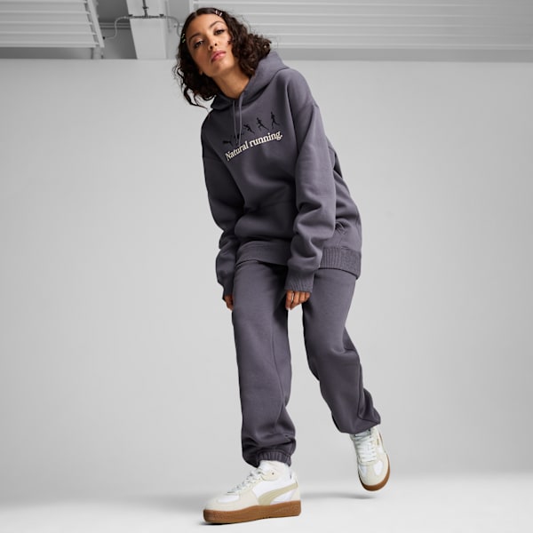 Buzo con capucha CLUB DE COURSE unisex, Galactic Gray, large-ARG