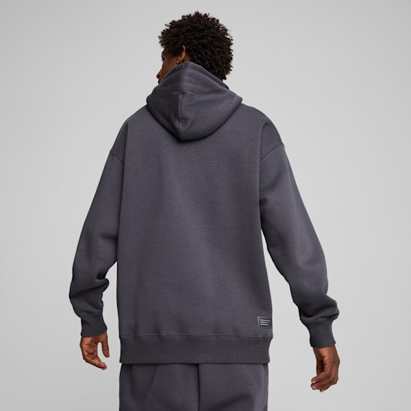 Buzo con capucha CLUB DE COURSE unisex, Galactic Gray, large-ARG