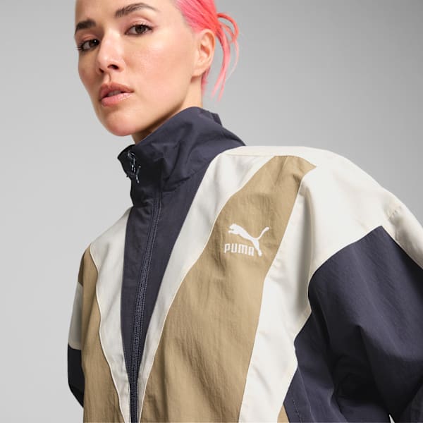 Campera deportiva CLUB DE COURSE unisex, Oak Branch-Galactic Gray, large-ARG