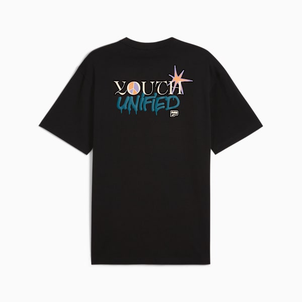 Remera Downtown Relaxed Graphic, PUMA Black, large-ARG