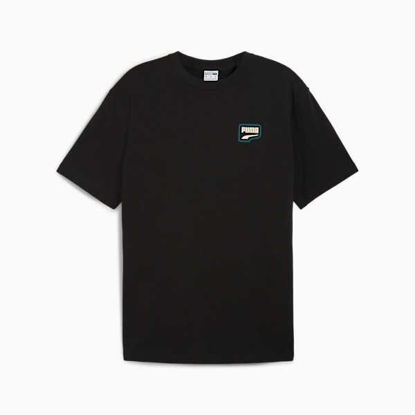 Remera Downtown Relaxed Graphic, PUMA Black, large-ARG