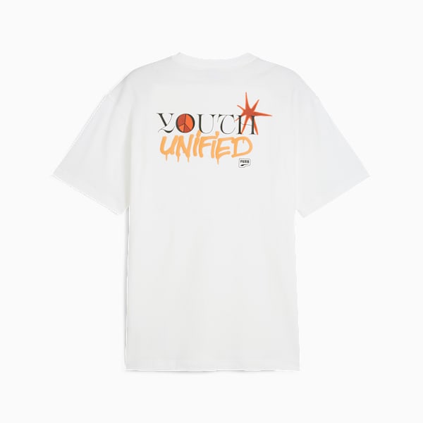 Remera Downtown Relaxed Graphic, PUMA White, large-ARG
