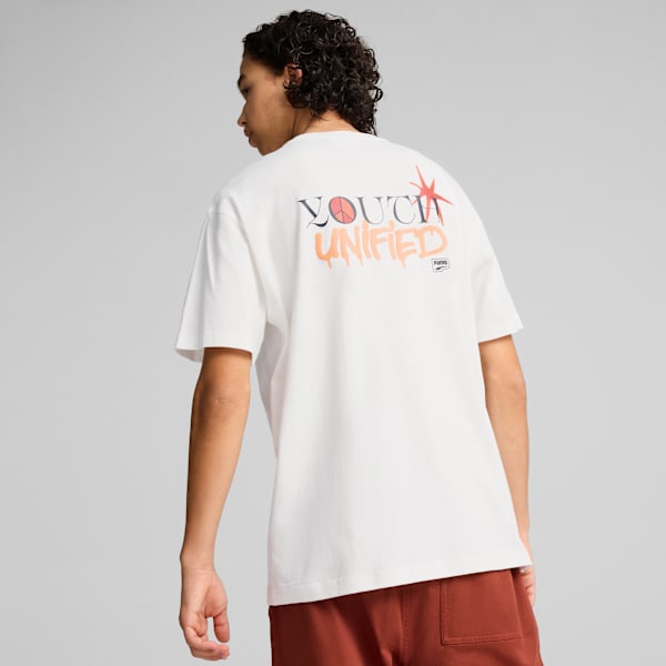 Remera Downtown Relaxed Graphic, PUMA White, large-ARG