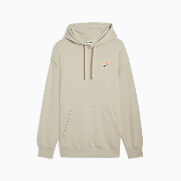 Buzo con capucha DOWNTOWN Graphic para hombre, Desert Dust, large-ARG