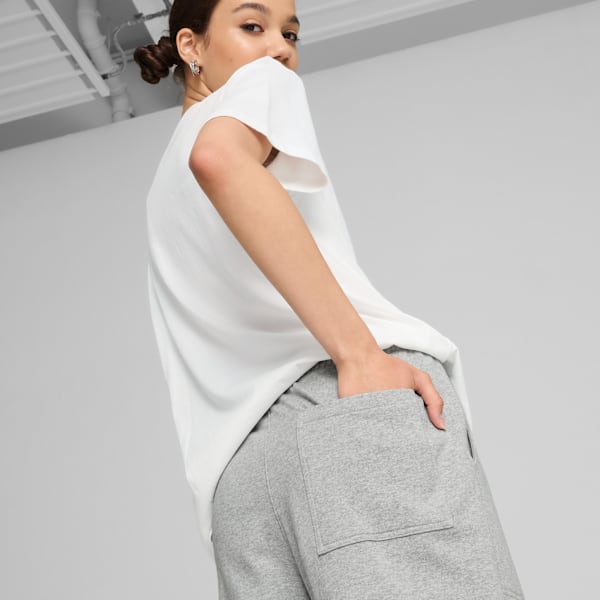 Shorts DOWNTOWN, Light Gray Heather, large-MEX