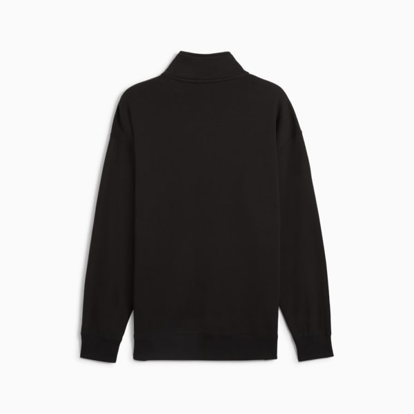 Buzo DOWNTOWN 180 con media cremallera unisex, PUMA Black, large-ARG